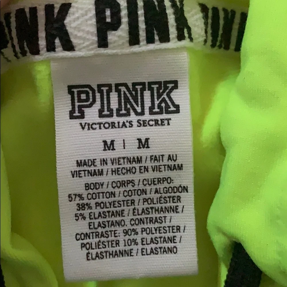 DONATED! PINK color block sweatshirt - Picture 3 of 16